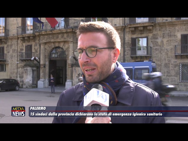 15 Sindaci della provincia di Palermo dichiarano lo stato di emergenza igienico personale
