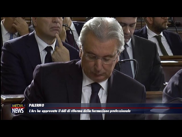 Ars: approvato il ddl di riforma della formazione professionale