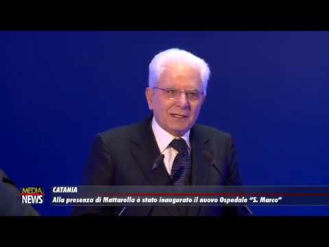 Catania. Alla presenza di Mattarella è stato inaugurato il nuovo ospedale San Marco