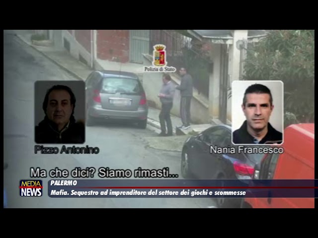 Mafia. Sequestro ad imprenditore del settore dei giochi e delle scommesse