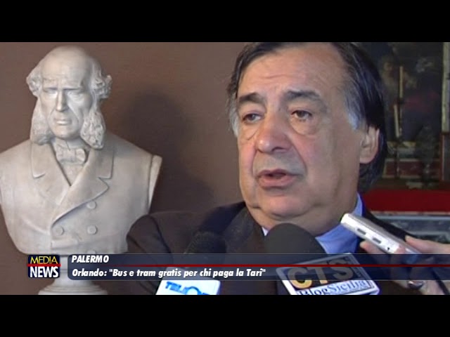 Palermo. Orlando: “bus e tram gratis a chi paga la Tari”