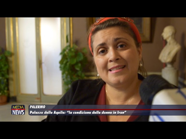 Palermo. Presentata la campagna “Woman’s Freedom in Iran”