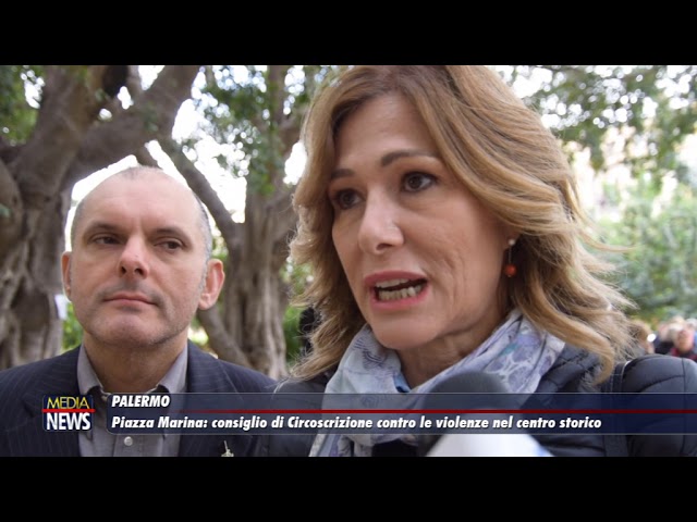 Palermo. Violenza nel centro storico. Seduta della prima circoscrizione