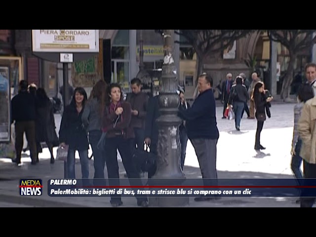 PalerMobilità: biglietti di bus, tram e strisce blu si comprano con un clic