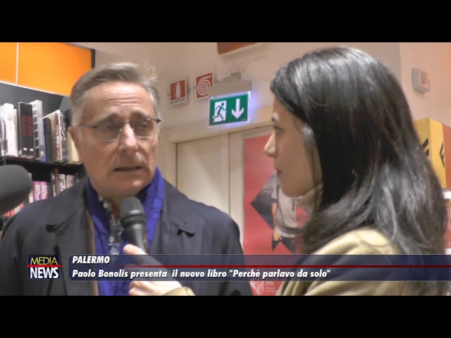 Paolo Bonolis presenta il nuovo libro: “Perchè parlavo da solo”