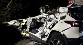 Gravissimo incidente stradale tra un autocarro ed un suv sulla Palermo Messina, un morto ed un ferito