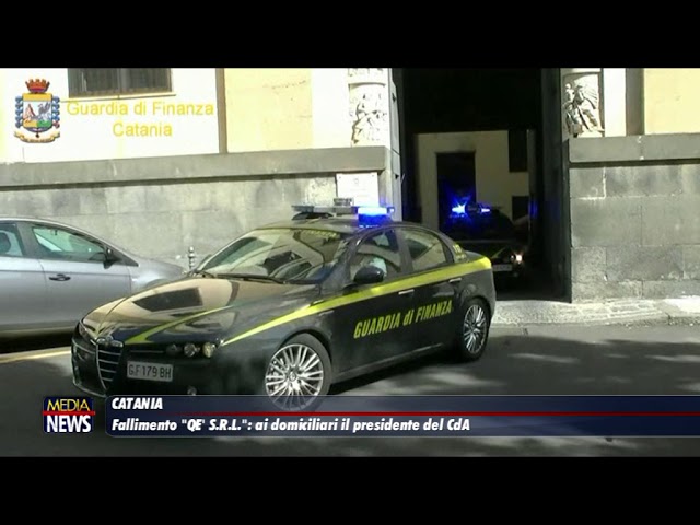 Catania. Fallimento “QE’ SRL”: ai domiciliari il presidente del CdA