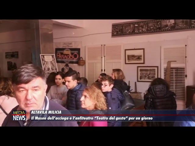 Il Museo dell’Acciuga e l’anfiteatro comunale “Teatro del gusto” per un giorno