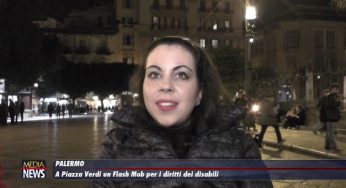 Palermo. A Piazza Verdi un flash mob per i diritti dei disabili