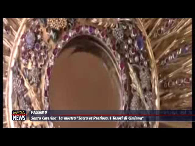 Palermo. A Santa Caterina la mostra “Sacra et Pretiosa. I Tesori di Ciminna”
