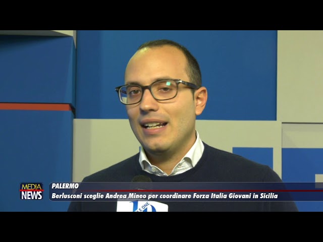 Palermo. Andrea Mineo coordinatore regionale giovani FI