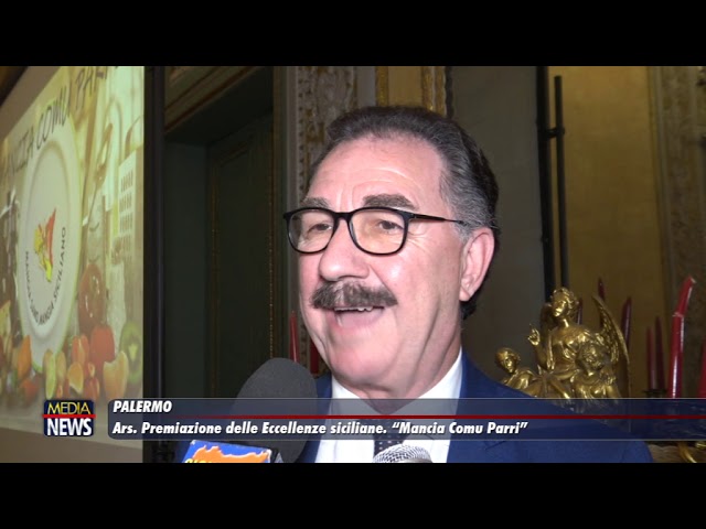 Palermo. Ars. Premiazione delle Eccellenze siciliane “Mancia Comu Parri”