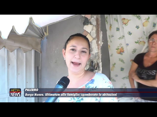 Palermo: Borgo Nuovo, ultimatum alle famiglie sgomberate le abitazioni