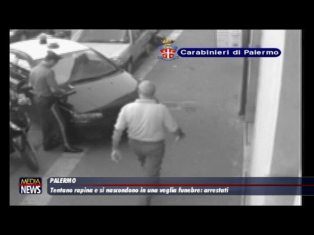 Palermo. Tentano rapina e si nascondono in una veglia funebre: arrestati