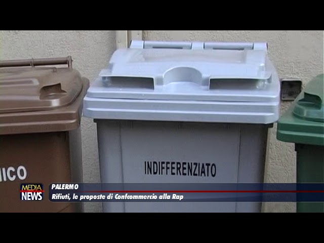 Rifiuti, le proposte di Confcommercio alla Rap