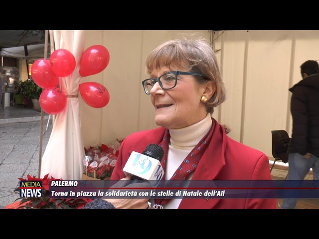 Torna in piazza la solidarietà con le stelle di Natale dell’Ail