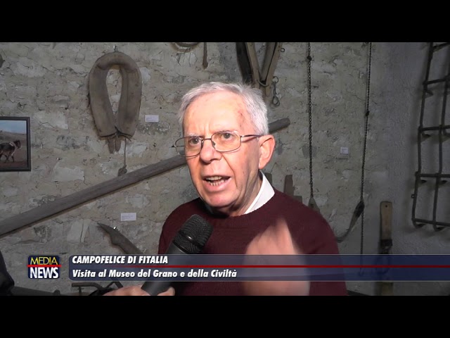 CAMPOFELICE DI FITALIA. Visita al museo del grano e della civiltà contadina