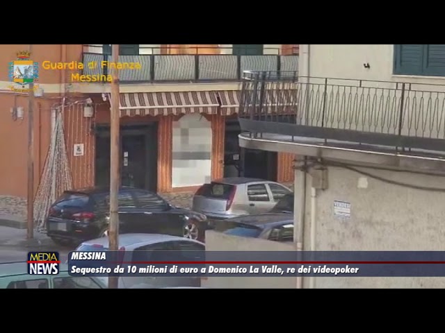 Messina. Mafia e scommesse, sequestro da 10 milioni al ‘re’ dei videopoker La Valle
