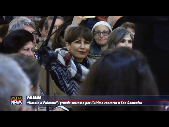 “Natale a Palermo”, grande successo per l’ultimo concerto a San Domenico