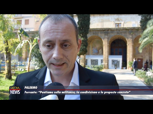 Palermo. Antonio Ferrante si candida come segretario regionale del Partito Democratico in Sicilia