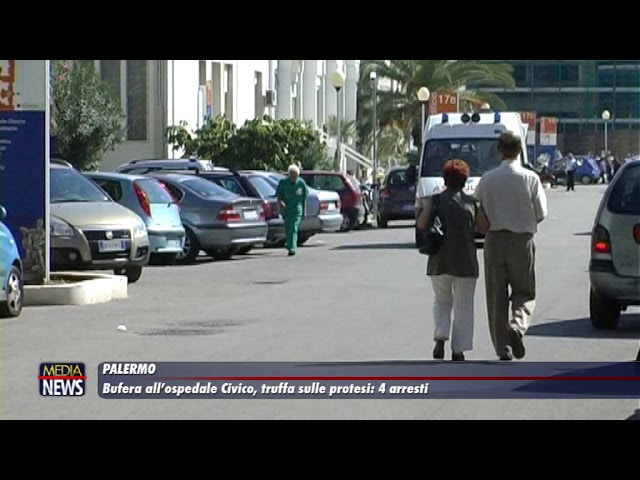 Palermo. Bufera all’ospedale Civico: truffa sulle protesi