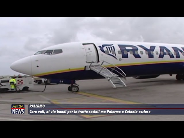 Palermo. Caro voli, arrivano i bandi per le tratte sociali ma escludono Palermo e Catania