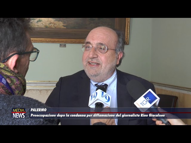 Preoccupazione dopo la condanna per diffamazione del giornalista Rino Giacalone