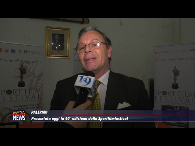 Presentata oggi a Palermo la 40° edizione dello Sportfilmfestival