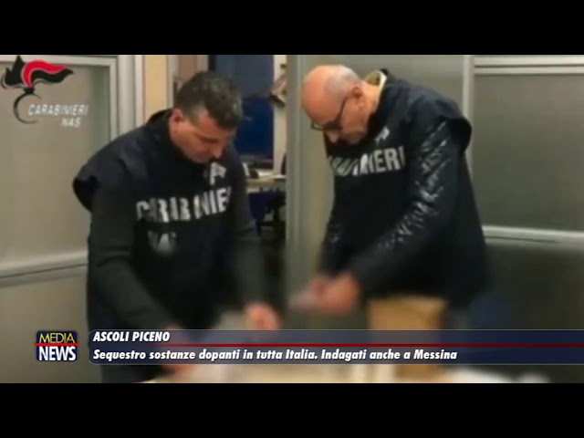 Sequestri sostanze dopanti in tutta Italia, indagati anche a Messina