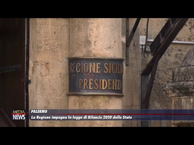 La Regione impugna la legge di bilancio 2020 dello Stato