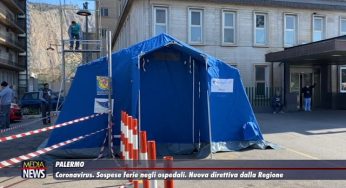Palermo. Coronavirus. Sospese le ferie negli ospedali. Nuova direttiva della Regione