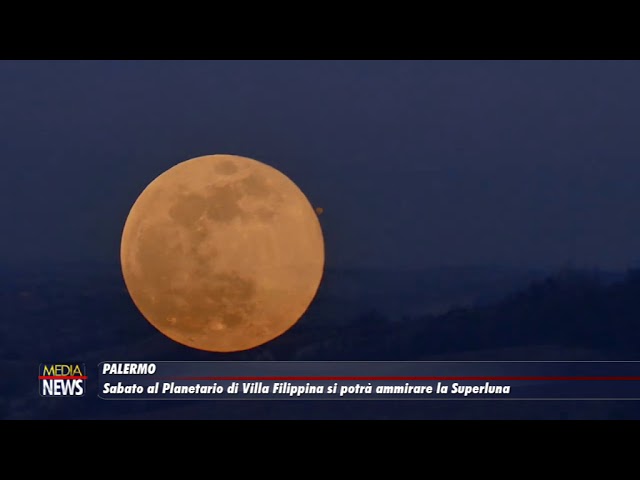Palermo. Sabato al Planetario di Villa Filippina si potrà ammirare la Superluna