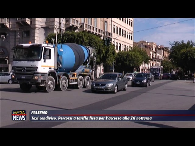Palermo. Taxi condiviso. Percorsi a tariffa fissa per facilitare l’accesso alla ZTL notturna