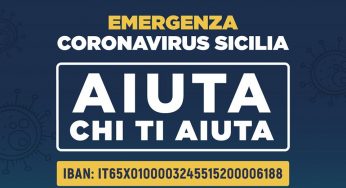 Emergenza Coronavirus Sicilia. Aiuta chi ti aiuta
