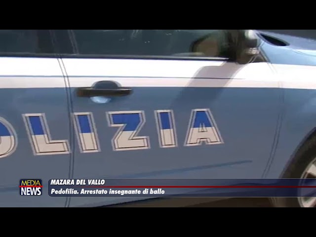 Mazara Del Vallo. Arrestato insegnante di ballo per pedofilia