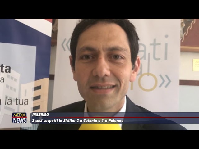 Palermo. 3 casi sospetti in Sicilia: 2 a Catania e 1 a Palermo