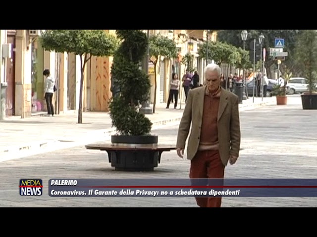 Palermo. Coronavirus. Il Garante della Privacy: no a schedatura dipendenti