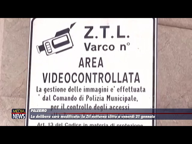 Palermo. La delibera sarà modificata: slitta al 31 gennaio la Ztl notturna