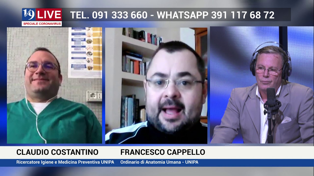 CLAUDIO COSTANTINO e FRANCESCO CAPPELLO IN DIRETTA SU TELE ONE IN 19 LIVE