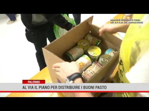 Coronavirus: al via piano aiuti alimentari a Palermo