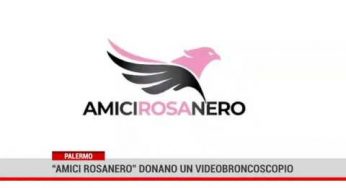 L’associazione AmiciRosanero dona un video broncoscopio al Cervello