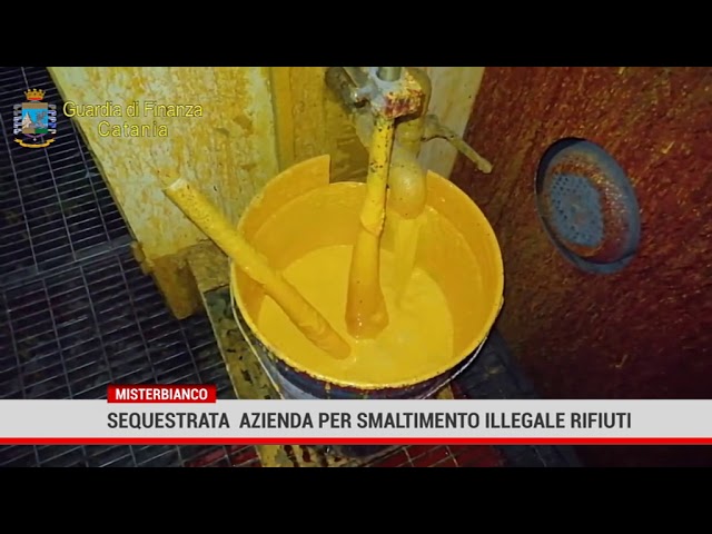 Misterbianco. Sequestrata azienda per smaltimento illegale rifiuti