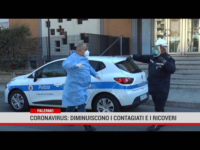 Palermo. Coronavirus: diminuiscono i contagiati e i ricoveri