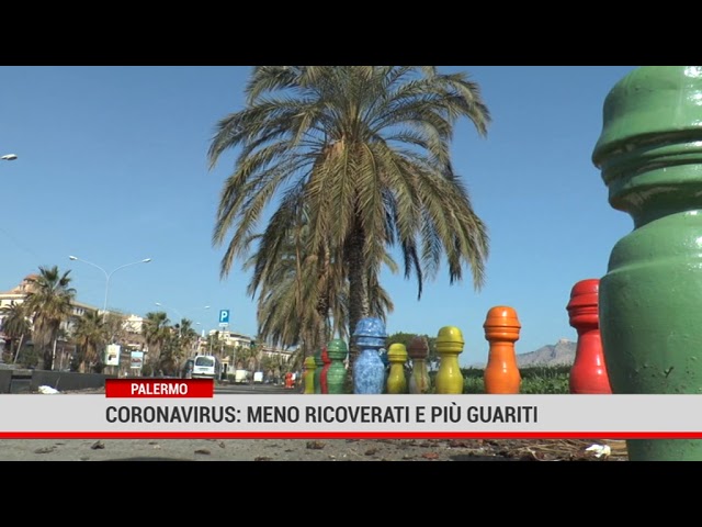 Palermo. Coronavirus: meno ricoverati e più guariti