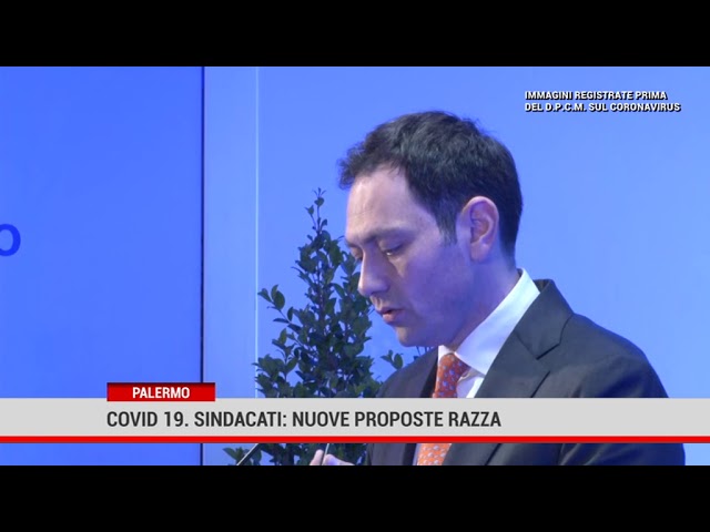 Palermo.Covid 19. Sindacati: nuove proposte a Razza