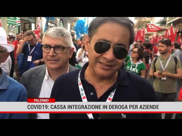 Palermo. Covid19: cassa integrazione in deroga per aziende