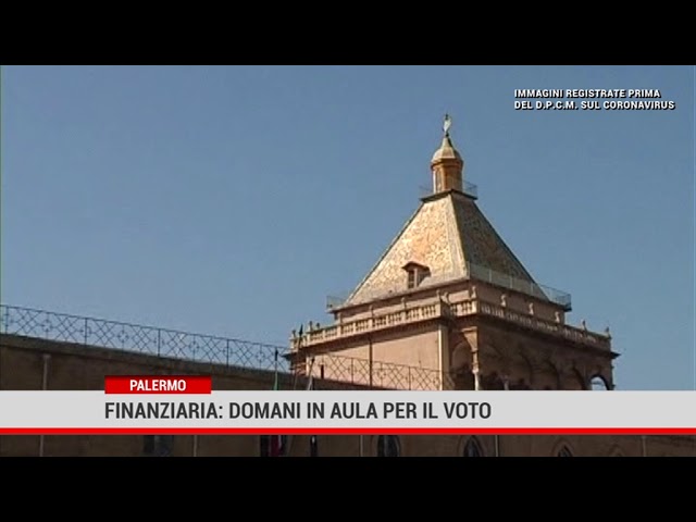 Palermo. Finanziaria: domani in aula per il voto