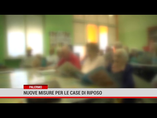 Palermo. Nuove misure per le case riposo