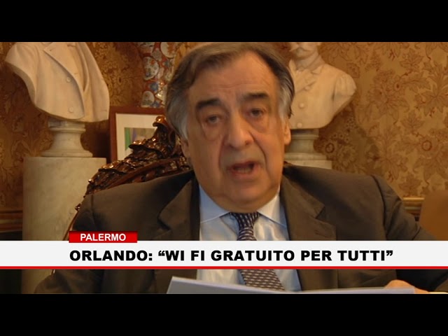 Palermo. Orlando: ” Wifi gratuito per tutti “