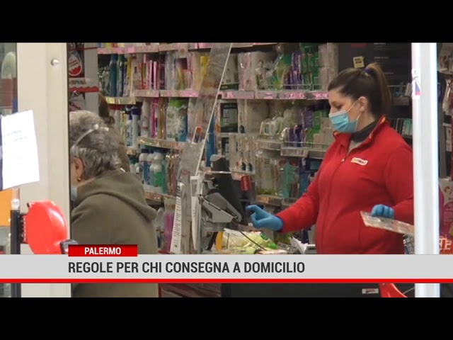 Palermo. Regole per chi consegna a domicilio